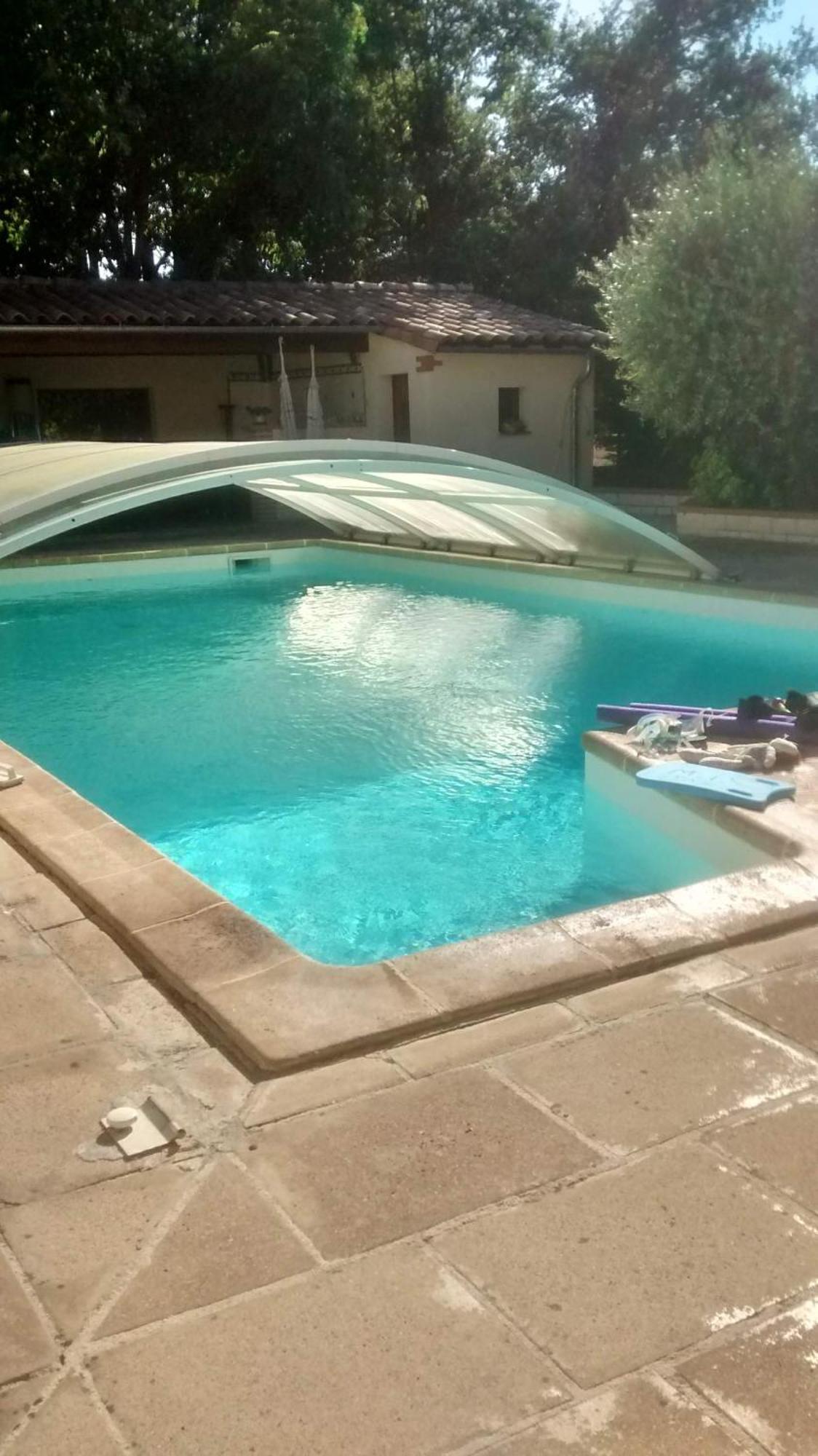 Homestay Sur Mezzanine Salon Cuisine D'ete Exterieure Piscine Coufouleux