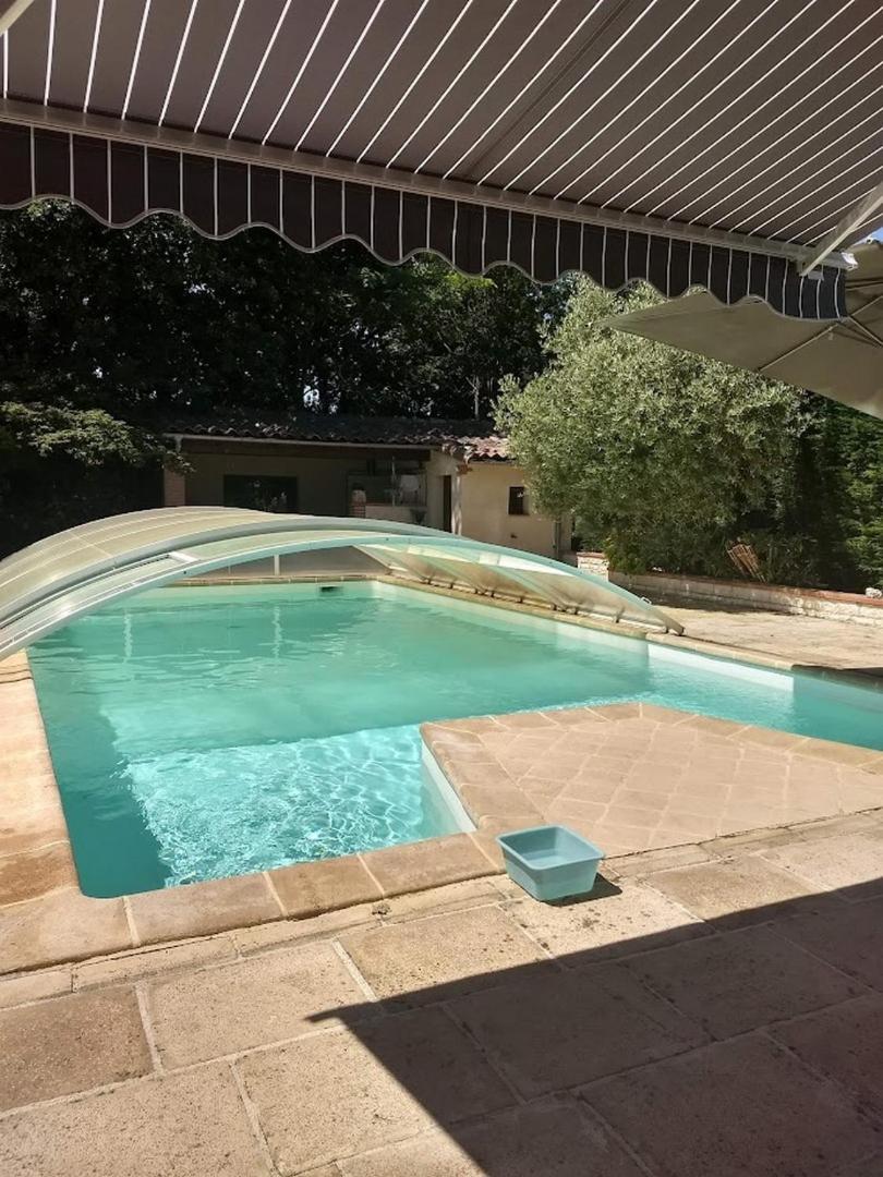 Homestay Sur Mezzanine Salon Cuisine D'ete Exterieure Piscine